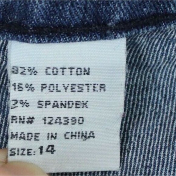 Touch Me Blue Denim BootCut Women's Jeans Size 14 - Picture 11 of 12